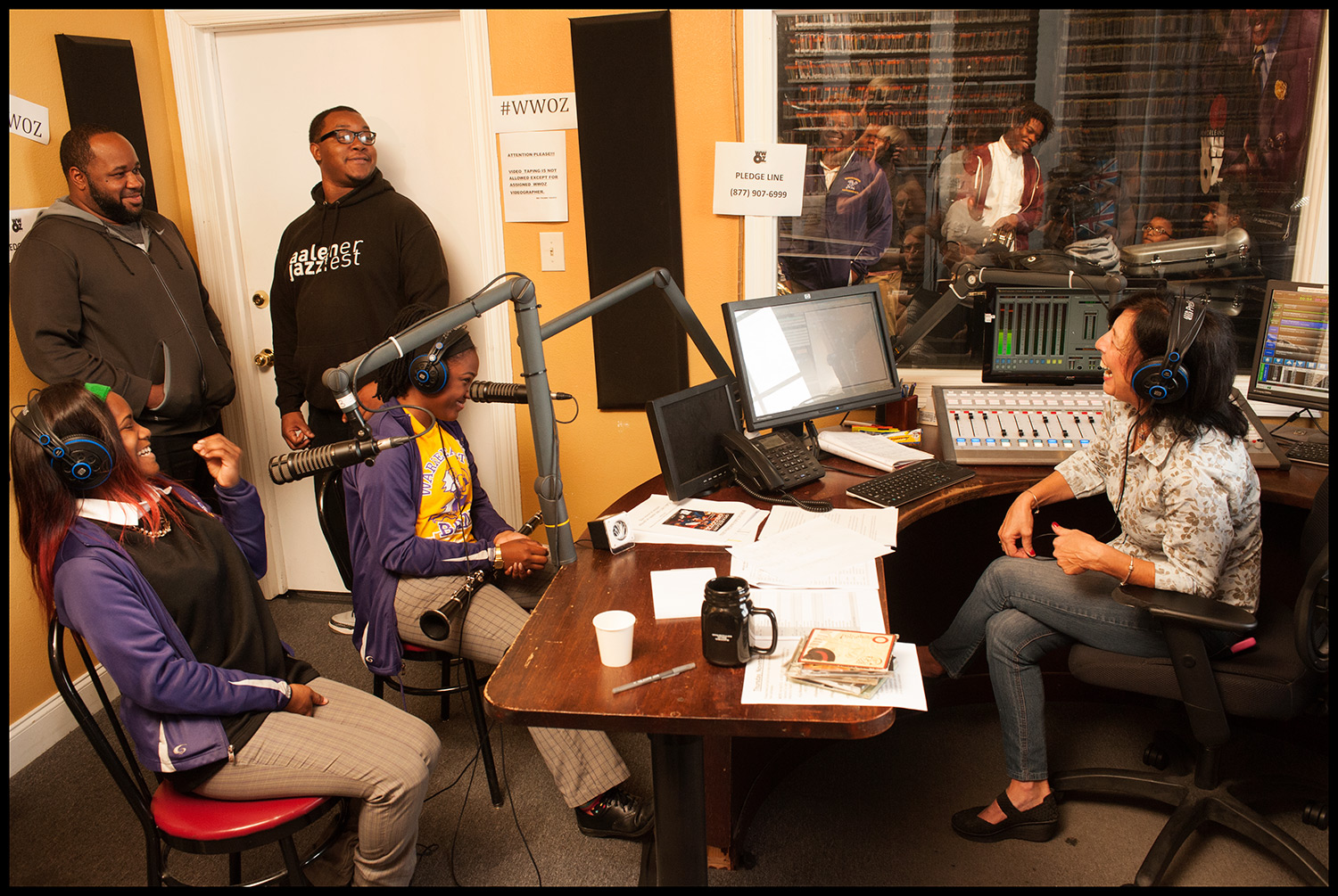 Trombone Shorty Foundation students