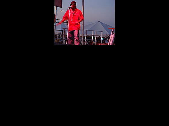 Photo of Cupid performing the Cupid Shuffle