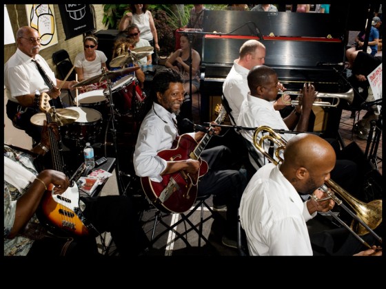 Carl LeBlanc Band at FQF 2012