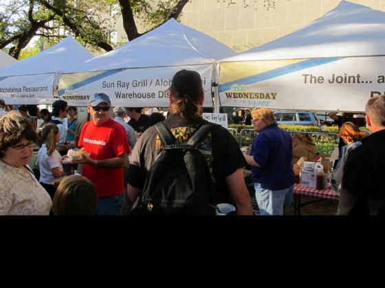 Food Tents at Lafayette Square