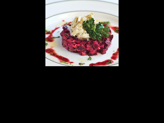 Louisiana Jumbo Lump Crab and Beet Salad