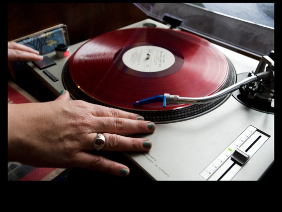 Vinyl in the studio