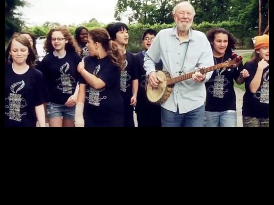 Pete Seeger and the Rivertown Kids