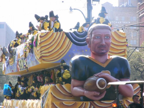 Saints float