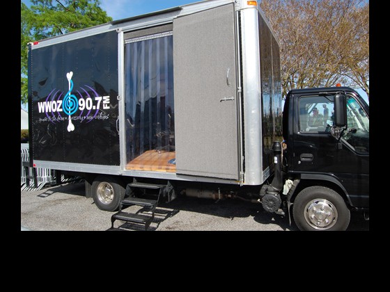 WWOZ Broadcast Truck