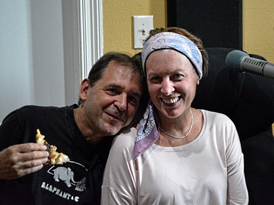 WWOZ show hosts Dean Ellis and Suzanne Corley in 2018 [Photo by Kichea S. Burt]