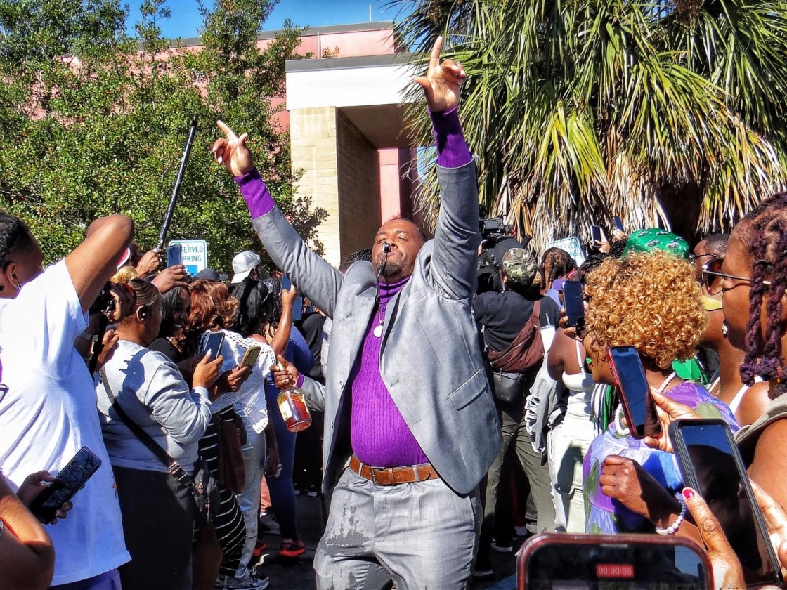 Nine Times Second Line Parade 2023 [Photo by MJ Mastrogiovanni]