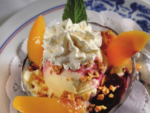 Peach Melba