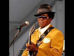 Rockie Charles at Jazz Fest 2009 (Photo by Hunter King)