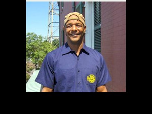 Drummer Gene Harding