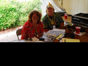 WWOZ show hosts Missy Bowen and Big D