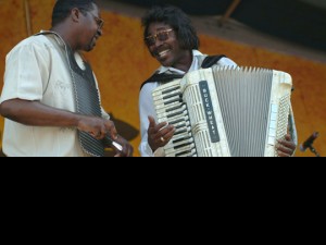 Buckwheat Zydeco at 2004 Jazz Fest