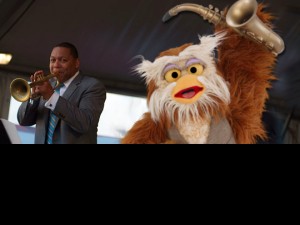 Hoots the Owl and Wynton Marsalis