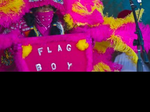 Flag Boy Glen Ross of the Semolian Warriors