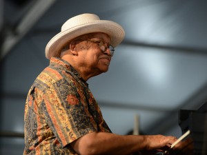 Ellis Marsalis at Jazz Fest [Photo by Leon Morris]